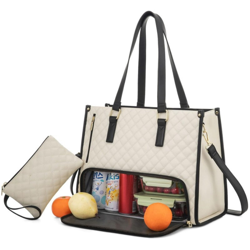 2-in-1 Laptop & Insulated Lunch Work Tote