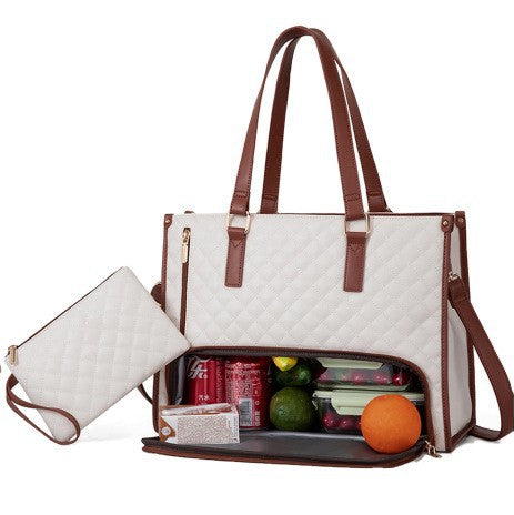 2-in-1 Laptop & Insulated Lunch Work Tote