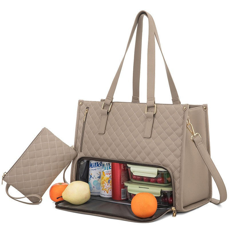 2-in-1 Laptop & Insulated Lunch Work Tote