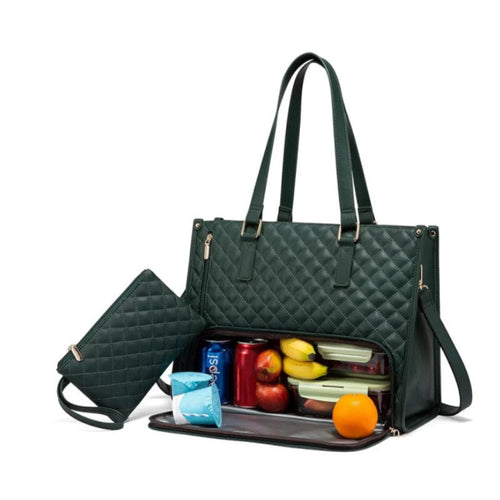 2-in-1 Laptop & Insulated Lunch Work Tote
