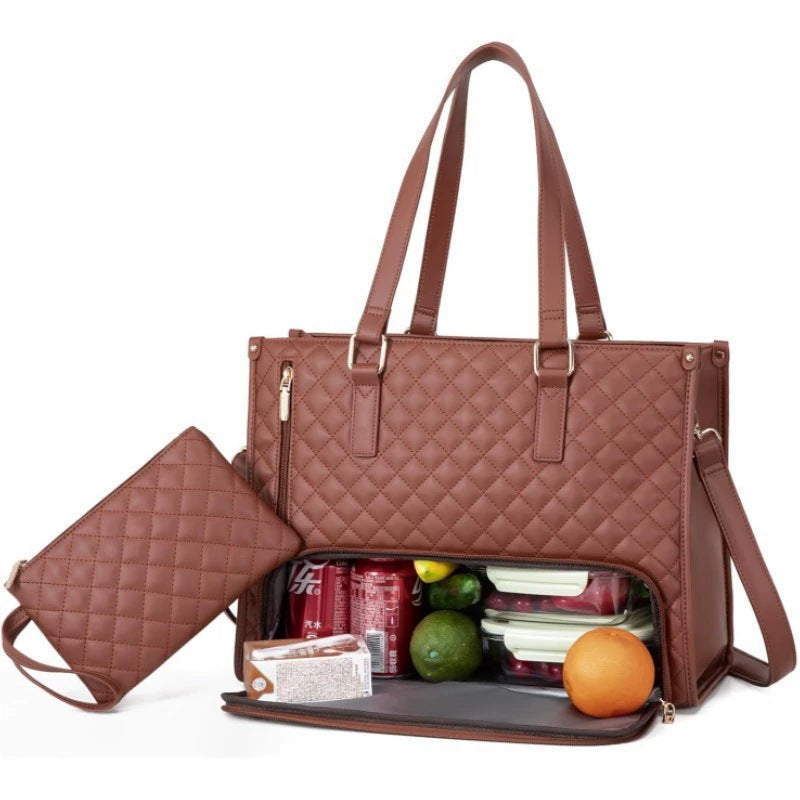 2-in-1 Laptop & Insulated Lunch Work Tote