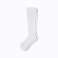 Comrad White Knee-High Compression Socks – 15–20 mmHg